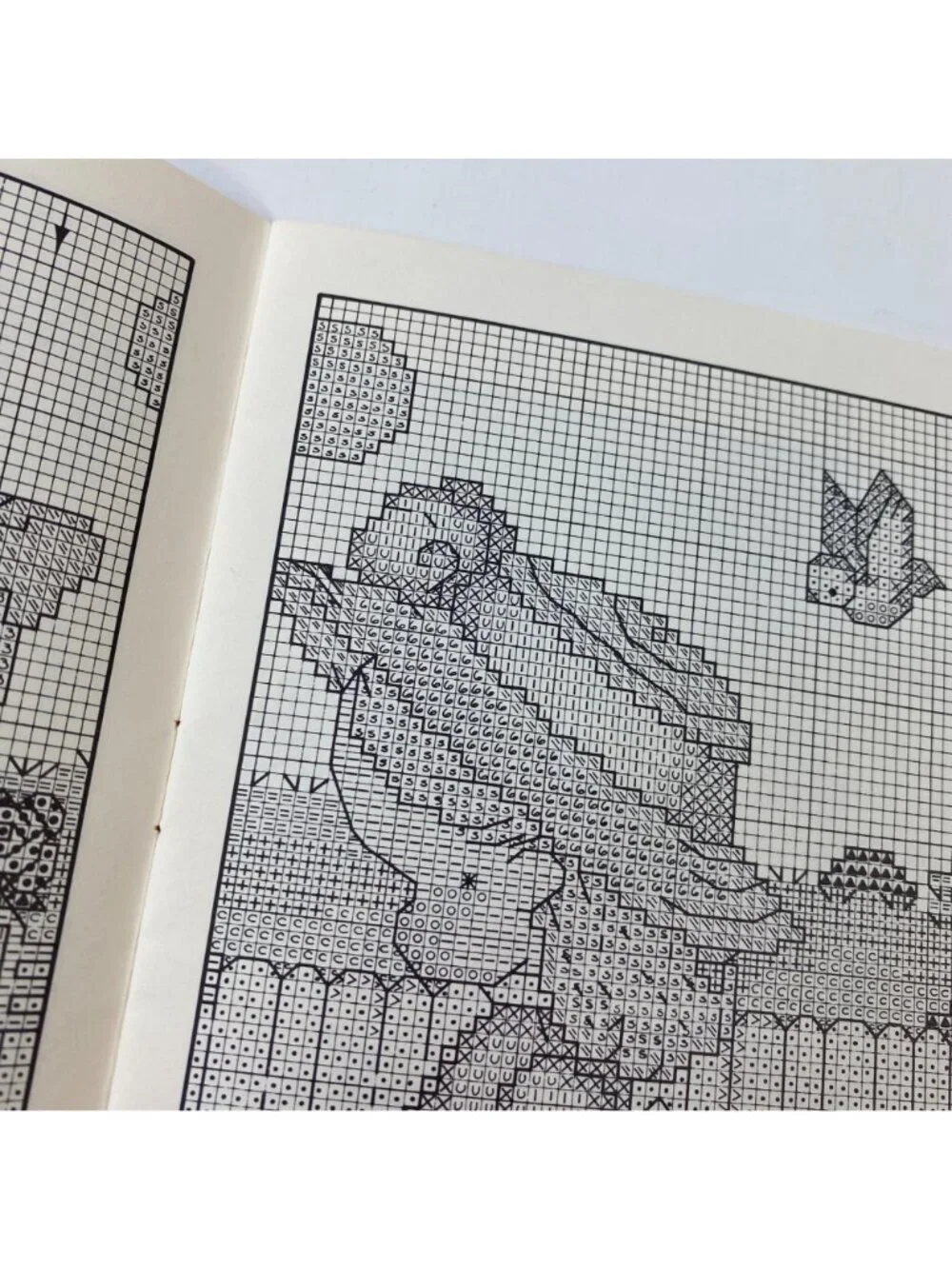Vintage Joan Walsh Anglund Cross Stitch Pattern Book By Gloria & Pat